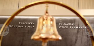 Основният индекс на БФБ нарасна с над 21 на сто в първите две търговски седмици след приемането на еврото