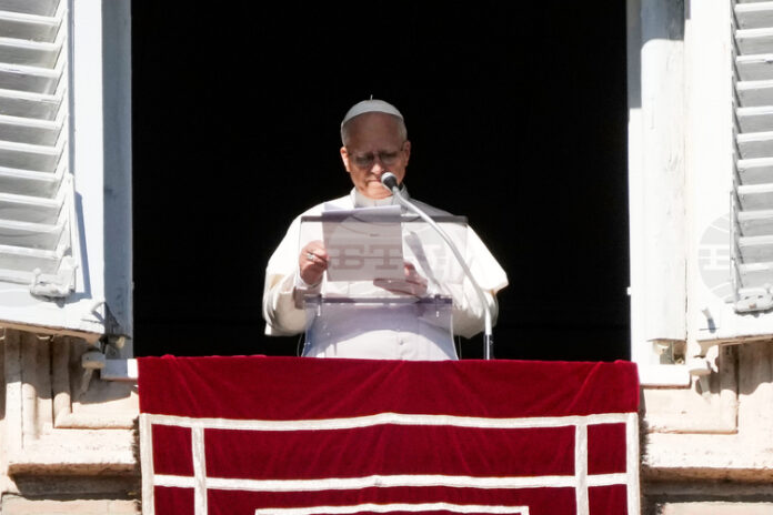 Папата призова за диалог и мир в Иран и Сирия, и отправи молитвите си към украинския народ