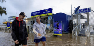 Проливни дъждове в източна Австралия предизвикаха внезапни наводнения