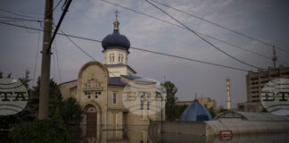 Руските войски обстреляха катедрала в Херсон