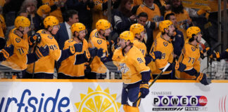 Стивън Стамкос отбеляза хеттрик за победа на Нешвил Предатърс срещу Отава Сенатърс в НХЛ