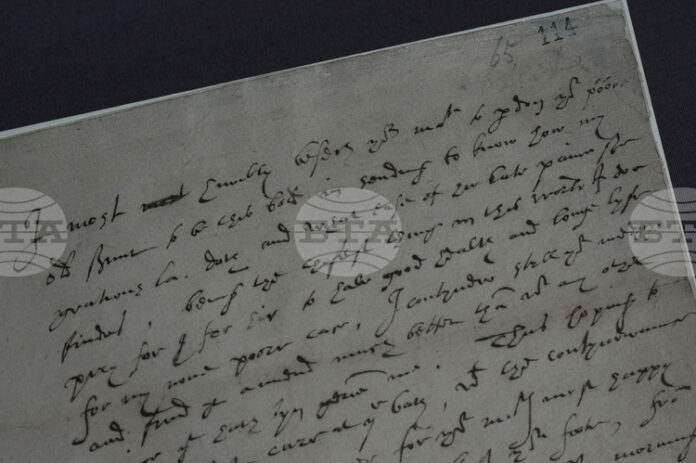 Стотици любовни писма, писани през последните пет века, показва Националният Стотици любовни писма, писани през последните пет века, показва Националният архив в Лондон