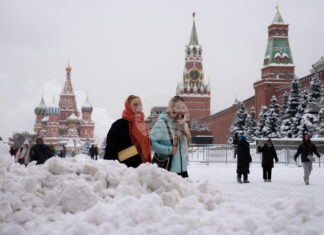 Температурата в Москва падна под минус 20 градуса