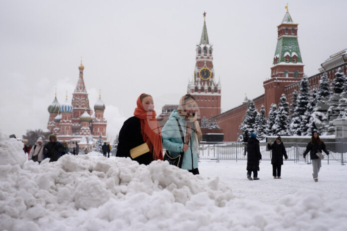 Температурата в Москва падна под минус 20 градуса