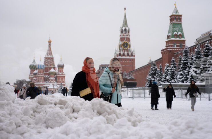 Температурата в Москва падна под минус 20 градуса
