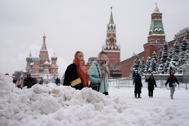 Температурата в Москва падна под минус 20 градуса