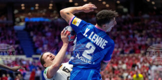 Тимът на Германия отстрани защитаващия титлата си Франция на Европейското първенство по хандбал, Хърватия и Исландия са на полуфиналите