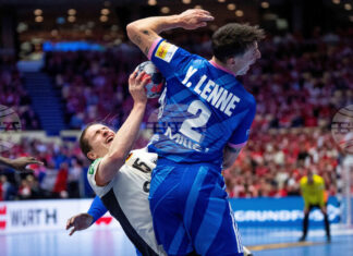 Тимът на Германия отстрани защитаващия титлата си Франция на Европейското първенство по хандбал, Хърватия и Исландия са на полуфиналите Тимът на Германия отстрани защитаващия титлата си Франция на Европейското първенство по хандбал, Хърватия и Исландия са на полуфиналите