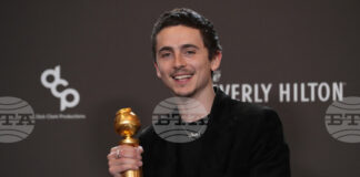 Тимъти Шаламе триумфира в една от най-оспорваните категории на наградите „Златен глобус“, които тази година бяха с лек политически оттенък