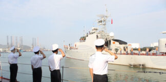 ВНА: Кораб от Народния военноморски флот на Виетнам отплава за многостранно военноморско учение в Индия