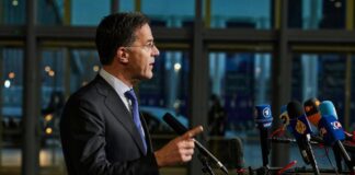 генералният секретар на НАТО Марк Рюте