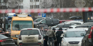 Следователи работят около взривения автомобил на генерал-лейтенант Фанил Сарваров в Москва, 22 декември 2025 г.