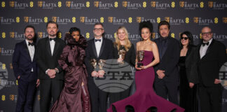 церемонията по връчване на отличията БАФТА