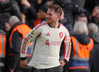 Алексис Мак Алистър измъкна победа за Ливърпул в Нотингам с гол в седмата минута на добавеното време