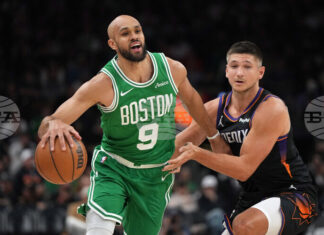 Бостън спечели гостуването си на Финикс в НБА Бостън спечели гостуването си на Финикс в НБА
