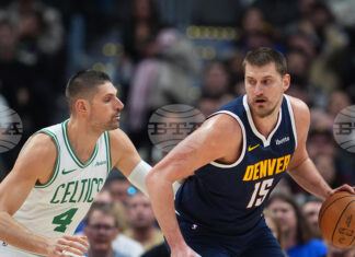 Денвър постигна убедителен успех срещу Бостън в НБА