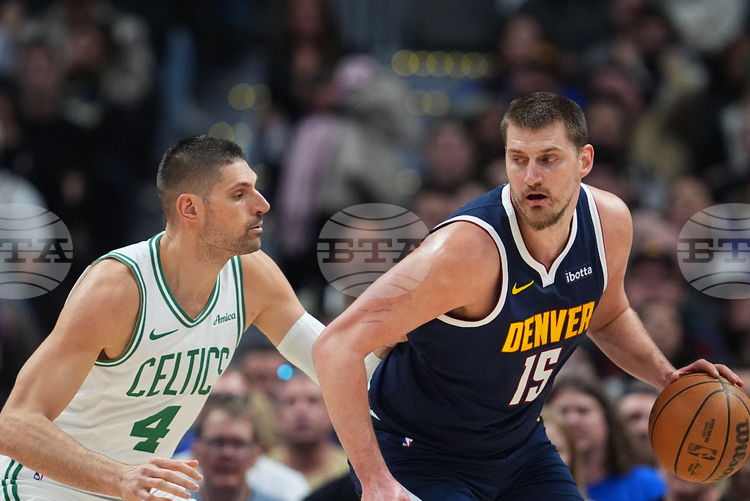 Денвър постигна убедителен успех срещу Бостън в НБА