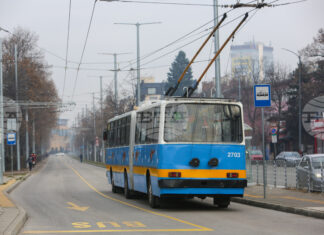 Два реставрирани тролейбуса ще бъдат пуснати в движение в София по повод 85 години тролейбусен транспорт