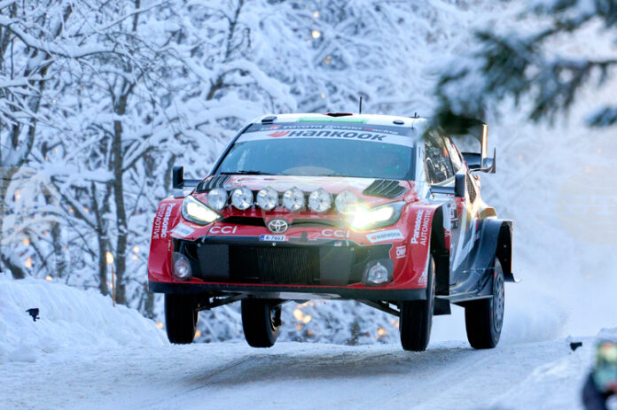 Елфин Еванс спечели Рали Швеция, а Тойота окупира местата на подиума във второ поредно състезание в WRC