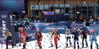 Французите Емили Ароп и Тибо Аселме спечелиха титлата в смесените двойки от турнира по ски алпинизъм на Олимпийските игри
