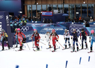 Французите Емили Ароп и Тибо Аселме спечелиха титлата в смесените двойки от турнира по ски алпинизъм на Олимпийските игри