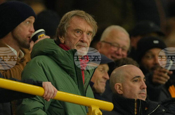 Футболната асоциация на Англия няма да наказва собственика на Манчестър Юнайтед сър Джим Ратклиф