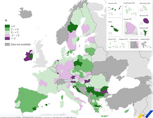 Нашият Южен централен район (ЮЦР) е №1 по годишен ръст на брутния вътрешен продукт,