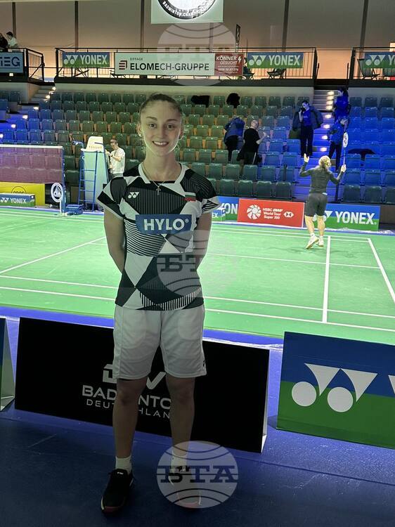 Калояна Налбантова се класира за четвъртфиналите на турнир по бадминтон в Германия