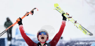 Мариане Фатон взе първото олимпийско злато по ски алпинизъм, след като спечели убедително спринта при жените