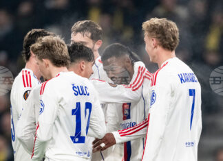 Ноа Нарти дебютира с гол и Лион победи Лил в Лига 1