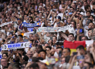 Реал Мадрид издаде доживотна забрана на свой привърженик заради нацистки поздрав