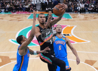 Сан Антонио победи Оклахома Сити в мач между лидерите в Западната конференция на НБА