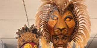 Съпрузи играят заедно в бродуейските постановки „Аладин“ и „Цар Лъв“