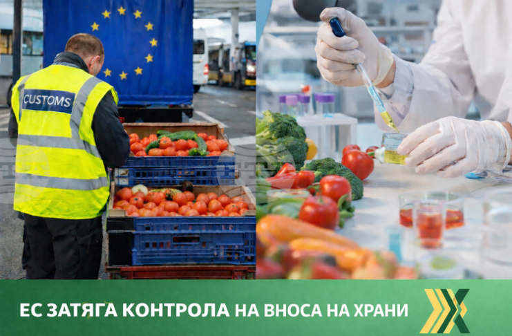 Сдружението „За достъпна и качествена храна“ приветства по-строгия контрол на вносните храни в ЕС