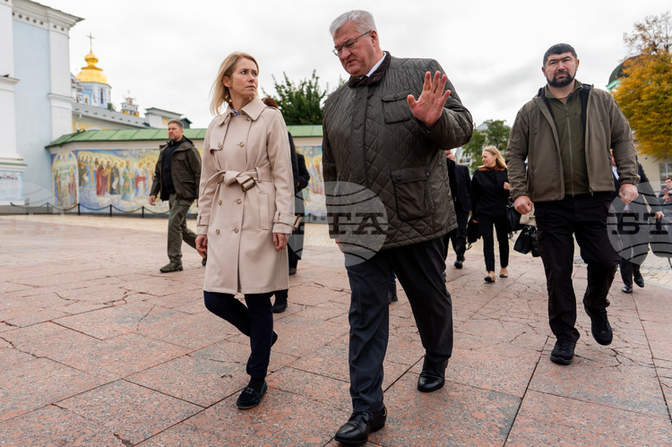 Министърът на външните работи на Украйна Андрий Сибига и Върховната