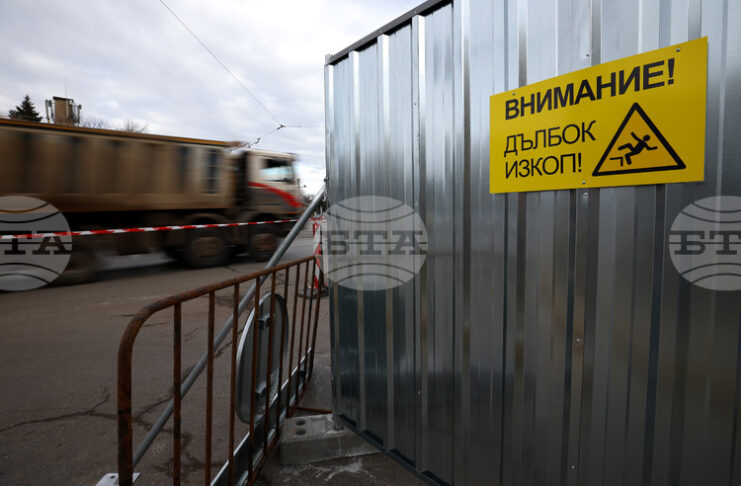 Столична община въвежда временна организация на движението по бул. „Владимир Вазов“ заради строеж на участък от метрото