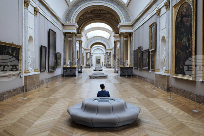 Течът на вода в Лувъра е повредил картина на Шарл Течът на вода в Лувъра е повредил картина на Шарл Мейние