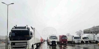 Трафикът е интензивен на ГКПП „Капитан Андреево“ на изход за товарни автомобили, съобщават от „Гранична полиция“