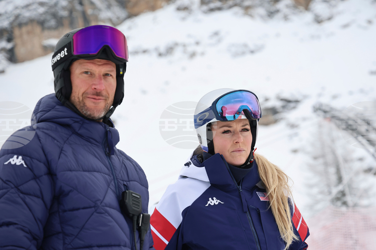 Треньорът Аксел Лунд Свиндал заяви, че Линдзи Вон може да спечели медал на Игрите в Италия