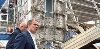 Украински обстрел е причинил сериозни щети в руския Белгород, заяви областният губернатор