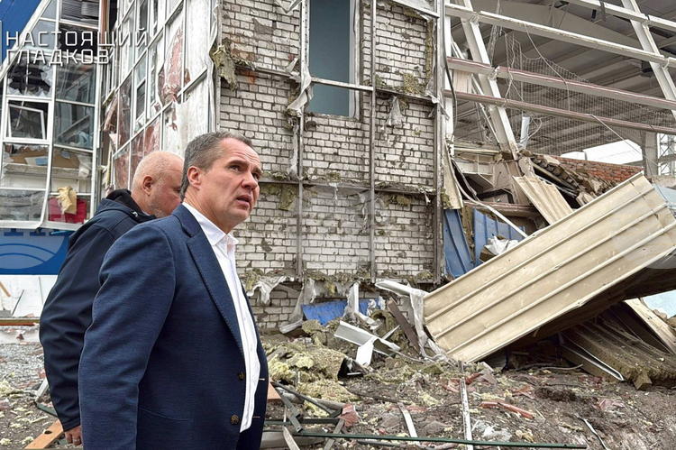 Украински обстрел е причинил сериозни щети в руския Белгород, заяви областният губернатор