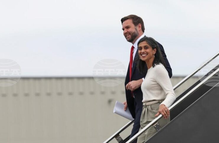 Вицепрезидентът на САЩ Джей Ди Ванс пристигна на официално посещение в Армения