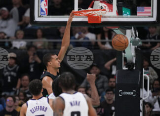 Виктор Уембаняма поведе Сан Антонио Спърс при победата срещу Сакраменто Кингс в НБА