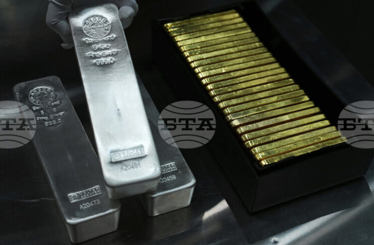 Златото и среброто поскъпват на фона на по-слабия щатски долар