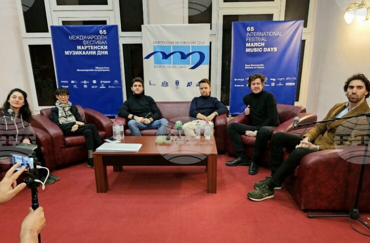 Благодарим за доверието и честта отново да сме част от „Мартенските музикални дни“ в Русе, казаха музикантите от квартет Signum