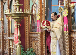 Църквата чества паметта на преподобния Йоан Лествичник, каза отец Иван в проповедта си в шуменския храм „Св. Три Светители"