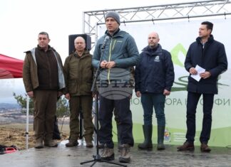 Десетото юбилейно издание на инициативата "Новата гора на София" започна днес в Банкя