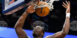 Джейлън Дюрен отбеляза 23 точки, Детройт Пистънс победи Голдън Стейт Уориърс в мач от редовния сезон на Националната баскетболна асоциация