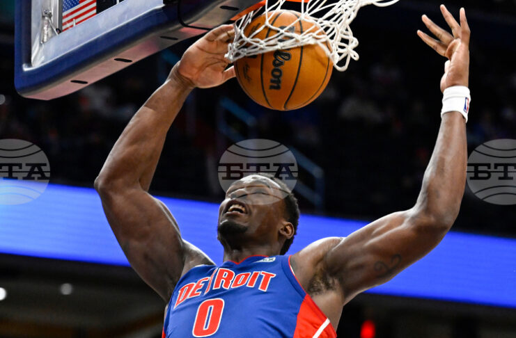 Джейлън Дюрен отбеляза 23 точки, Детройт Пистънс победи Голдън Стейт Уориърс в мач от редовния сезон на Националната баскетболна асоциация