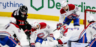 Филаделфия Флайърс победи Вашингтон Кепитълс в среща от редовния сезон на Националната хокейна лига